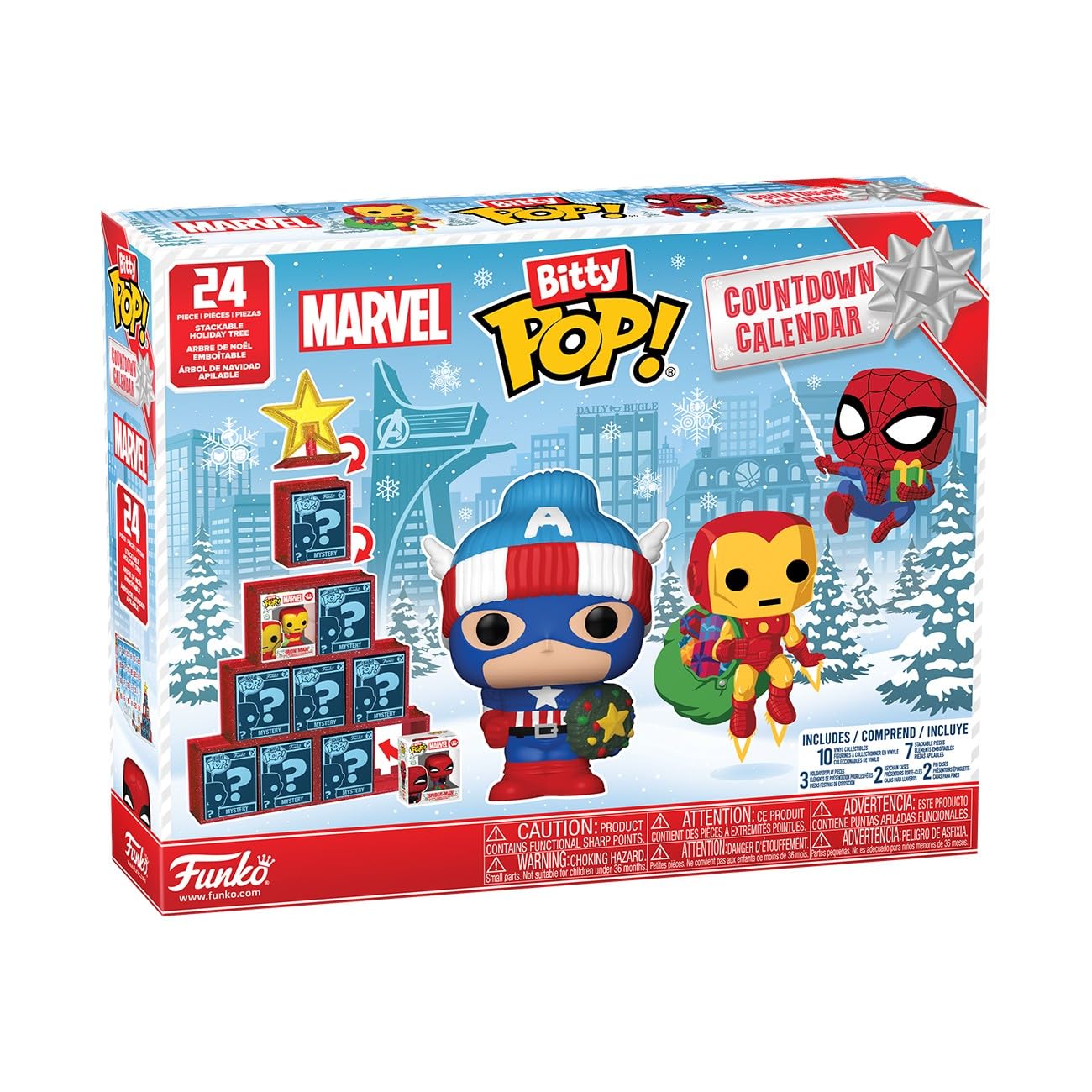 Funko Bitty POP! Countdown Calendar: Marvel Comics - 24 Day | Official Movies Me
