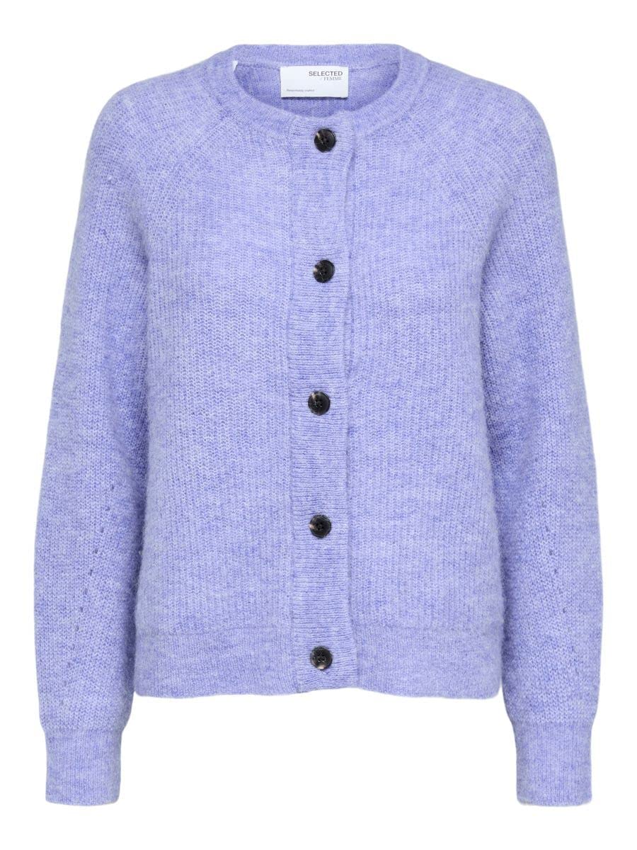 SELECTED FEMME Slflulu Ls Knit Short Cardigan B Noos