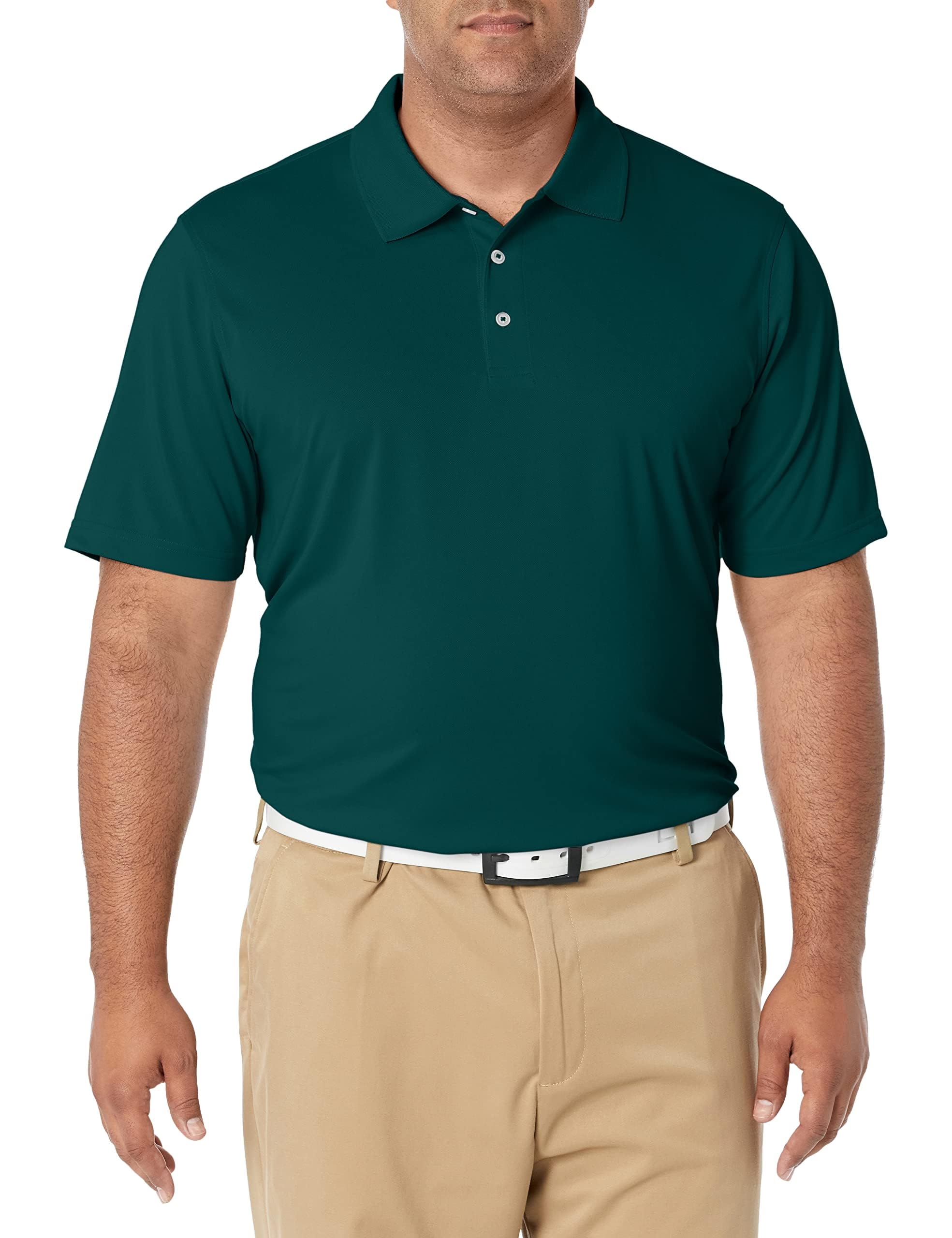 Amazon Essentials Men's Golf Polo Shirt, Quick Dry, Short Sleeve