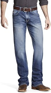 Ariat Men's M4 Low Rise Boot Cut Jean Cole Dakota, 34W x 34L