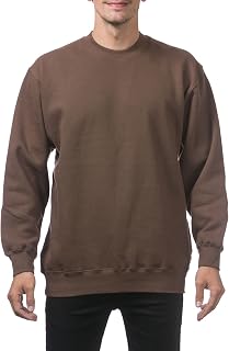 Pro Club Men's Heavyweight Crew Neck Fleece Sweatshirt 13oz