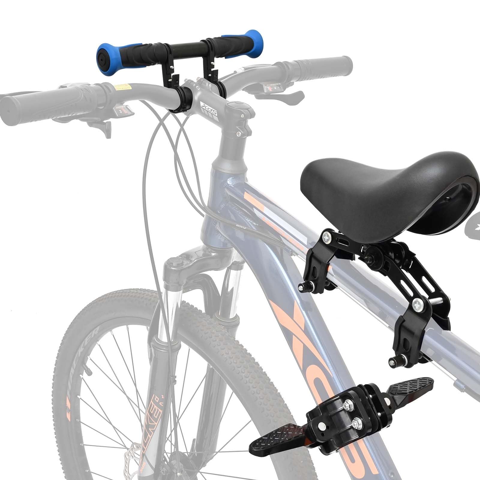Auwey Kids Bike Seat Child Bike Seat Front Mount Toddler Bike Seat for 2-5 Years