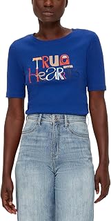 s.Oliver Women's Front Print T-Shirt