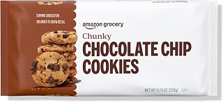Amazon Grocery, Chunky Chocolate Chip Cookies, 11.75 Oz (Previously Happy Belly, Packaging May Vary)