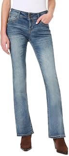 WallFlower Legacy Instastretch Luscious Curvy Bootcut Jeans - Jeans - Luscious Curvy Bootcut Jeans Mid Waist Insta Stretch Juniors (Standard and Plus) - Women