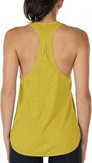 icyzone Women's Sports Racerback Sleeveless Top for Yoga Gym Pilate