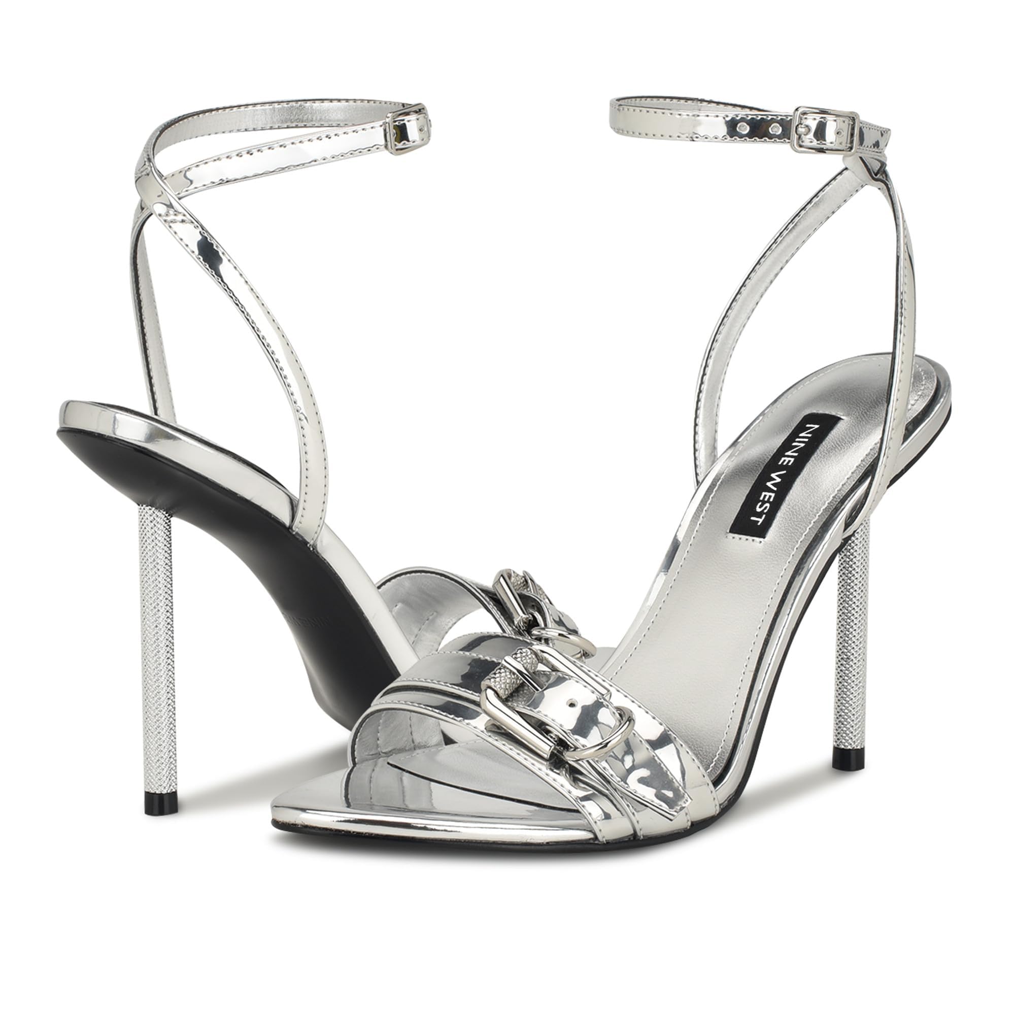 NINE WEST Women's Rommie Heel Sandal
