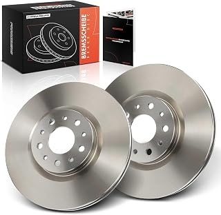Frankberg 2 x Front Brake Discs Compatible with Tipo Estate 356 1.4L 1.6L 2016-2020 Tipo Hatchback 356 1.4L 1.6L 2016-2020 Replace# 52067393 | Kompatibel mit Tipo Stufenheck 356 357 Tipo Kombi 356 357 Replace# 52067394,52067393