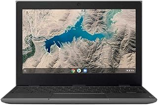 Lenovo 100E Chromebook 2ND Gen 81QB000AUS Laptop Computer, 11.6" HD (1366 X 768) Display, MediaTek MT8173C Processor, 4GB RAM, 16GB eMMC TLC SSD, Powervr GX6250, Chrome OS, Black (Renewed)