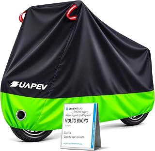 ZUAPEV® Waterproof Outdoor Bicycle Cover | 210D Bicycle Cover, Rain Bike Cover Racing Bike/MTB/Electric/Foldable/Child.Test: Excellent