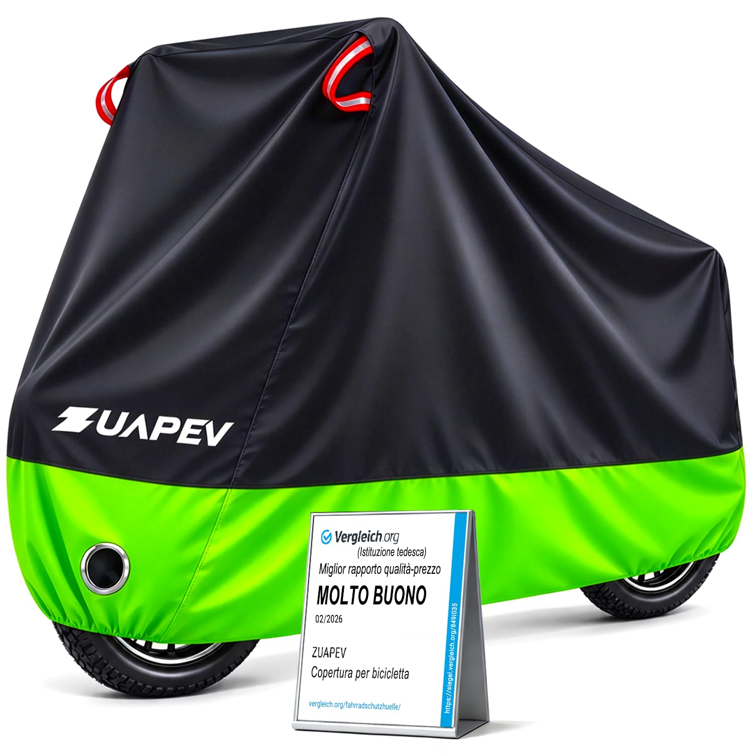 ZUAPEV® Waterproof Outdoor Bicycle Cover | 210D Bicycle Cover, Rain Bike Cover R
