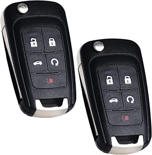 SUPALAND Key Fob Replacement Fits for Chevy Cruze Equinox Camaro Impala Malibu Sonic Buick Regal Verano Encore Lacrosse GMC Terrain 2010-2021 OHT01060512 Keyless Entry Remote Control 13504199