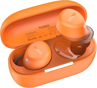 TOZO A1 Wireless Bluetooth Headphones, Ideal for Small Ears