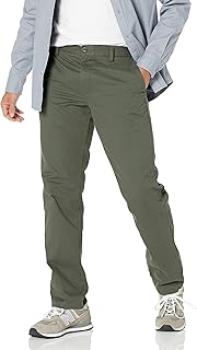 Amazon Essentials Mens Slim-Fit Wrinkle-Resistant Flat-Front Chino Pant