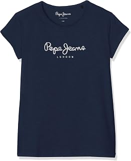 Pepe Jeans Hana Glitter S/S T-Shirt Girls & Girls