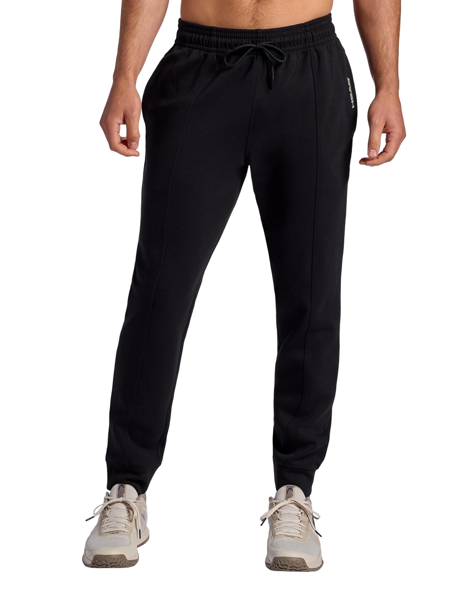 Head Mens Precision Double Knit Jogger, Standard Fit, Stretch Midweight Material