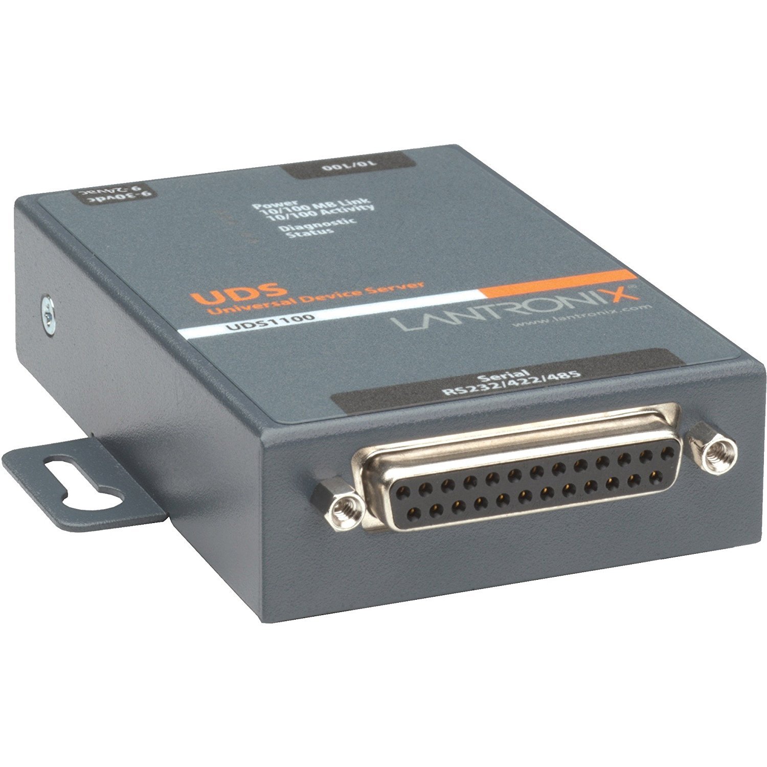 Lantronix UD1100001-01 UDS1100 - One Port Serial (RS232/ RS422/ RS485) to IP Eth