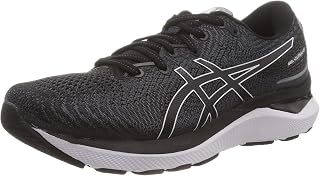 Asics Cumulus 24 Road Running Shoe for Men Grey Black