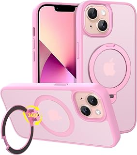 CACOE Magnetic Case for iPhone 13/14 with Stand, Compatible with MagSafe