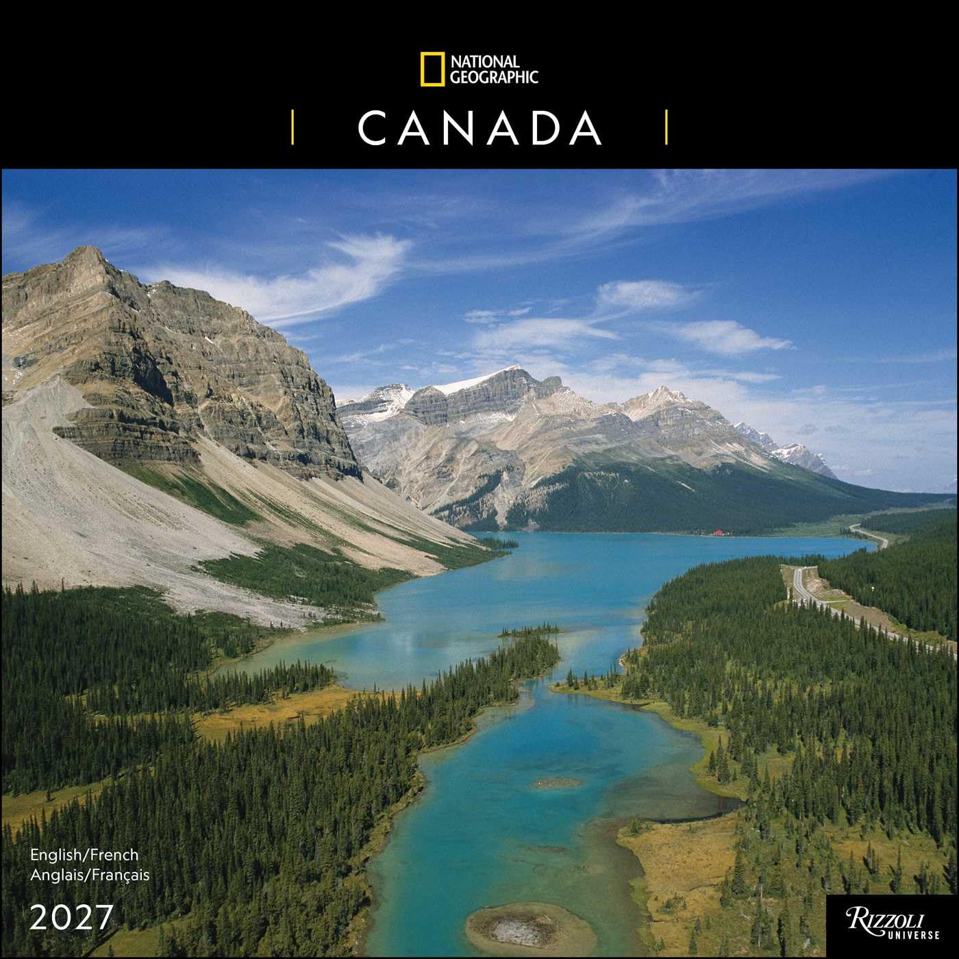 National Geographic: Canada 2027 Wall Calendar