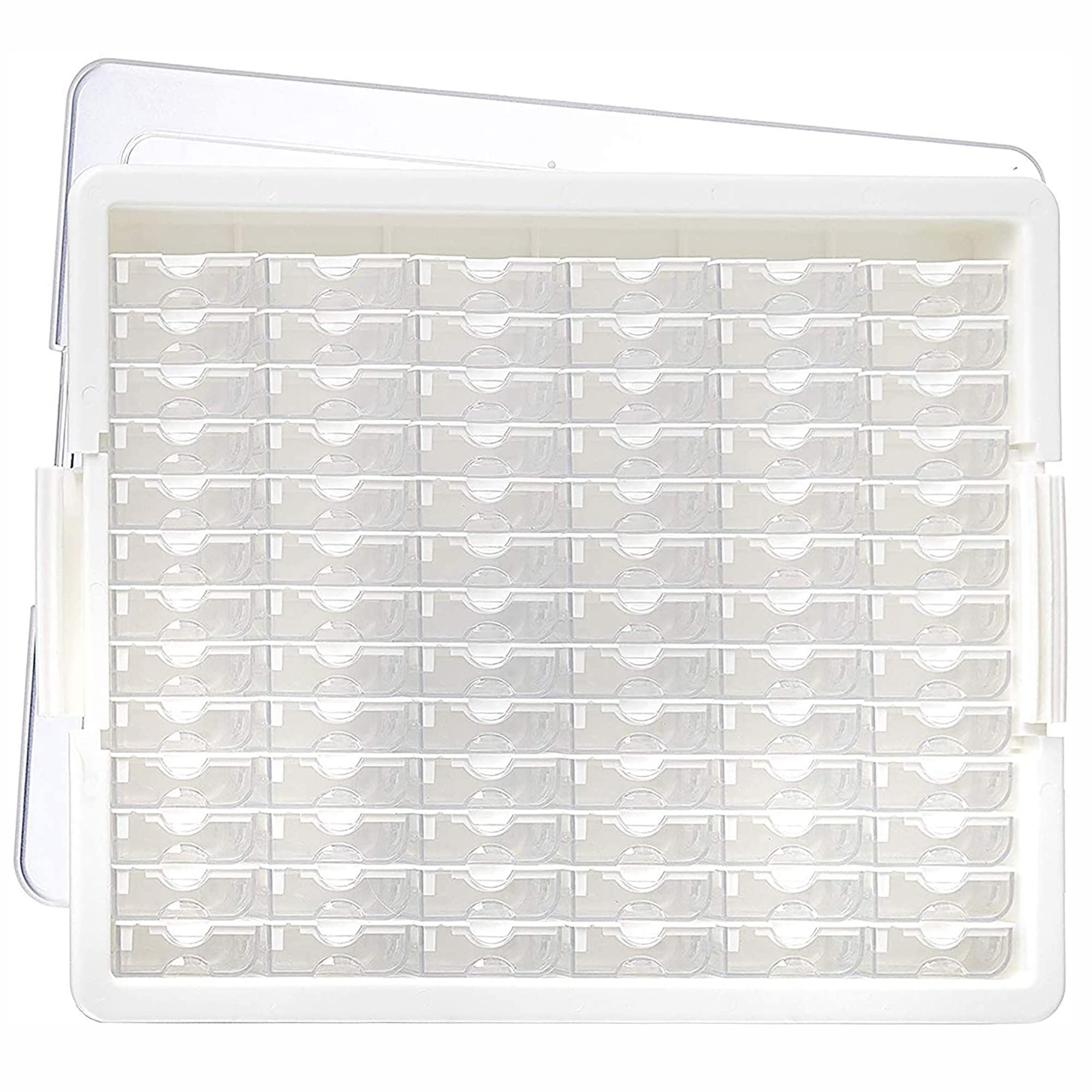 Elizabeth Ward Bead Storage Solutions Plastic Storage Tray Organizer, Clear | Be
