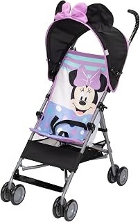Disney Baby Character Umbrella Stroller, Eye-catching, Fun, 3D Stroller, Minnie Play All Day