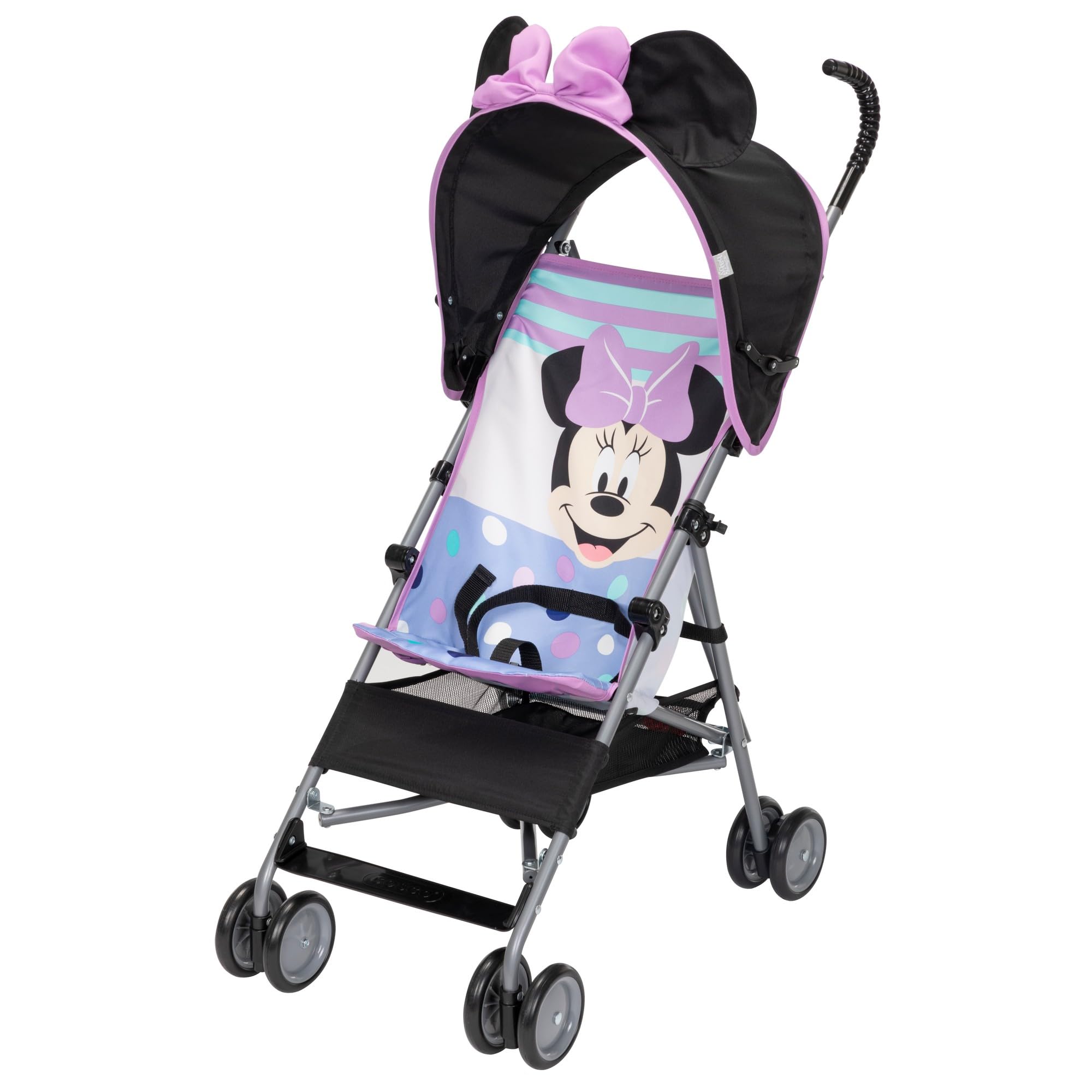 Disney Baby Character Umbrella Stroller, Eye-catching, Fun, 3D Stroller, Minnie 