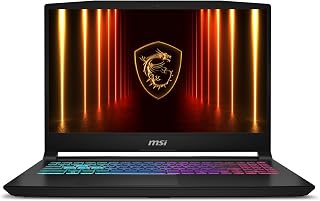 MSI Katana 15 HX Gaming Laptop, 15.6” QHD+ 165Hz, Intel Core i9-14900HX, NVIDIA Geforce RTX 5070, 32GB DDR5, 1TB NVMe SSD, RGB Keyboard, Windows 11 Home, Black, B14WGK-016US