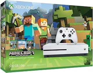 Xbox One S 500GB Console - Minecraft Bundle [Discontinued] (Renewed)