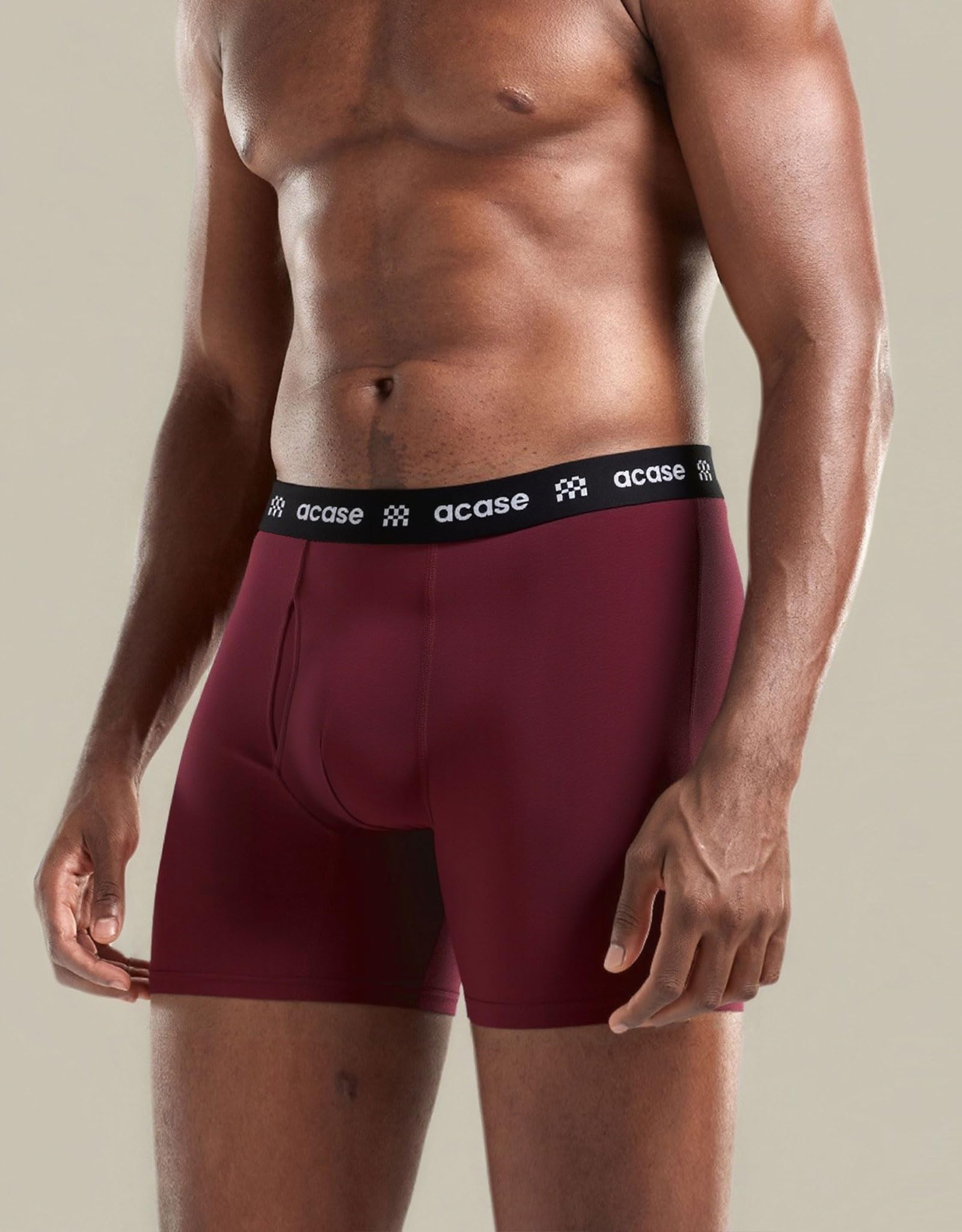 1/3/4-Pack Mens Boxers Briefs Cotton Soft Breathable Boxer Trunks Stretch Perfor
