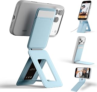 Moft [Official Store] Moft Smartphone Stand 8-in-1 Multi-functional Stand with Card Case MagSafe Compatible/NFC/Suica/Tap Payment Compatible | Compatible with All iPhone Models | Strong Magnet & Iron