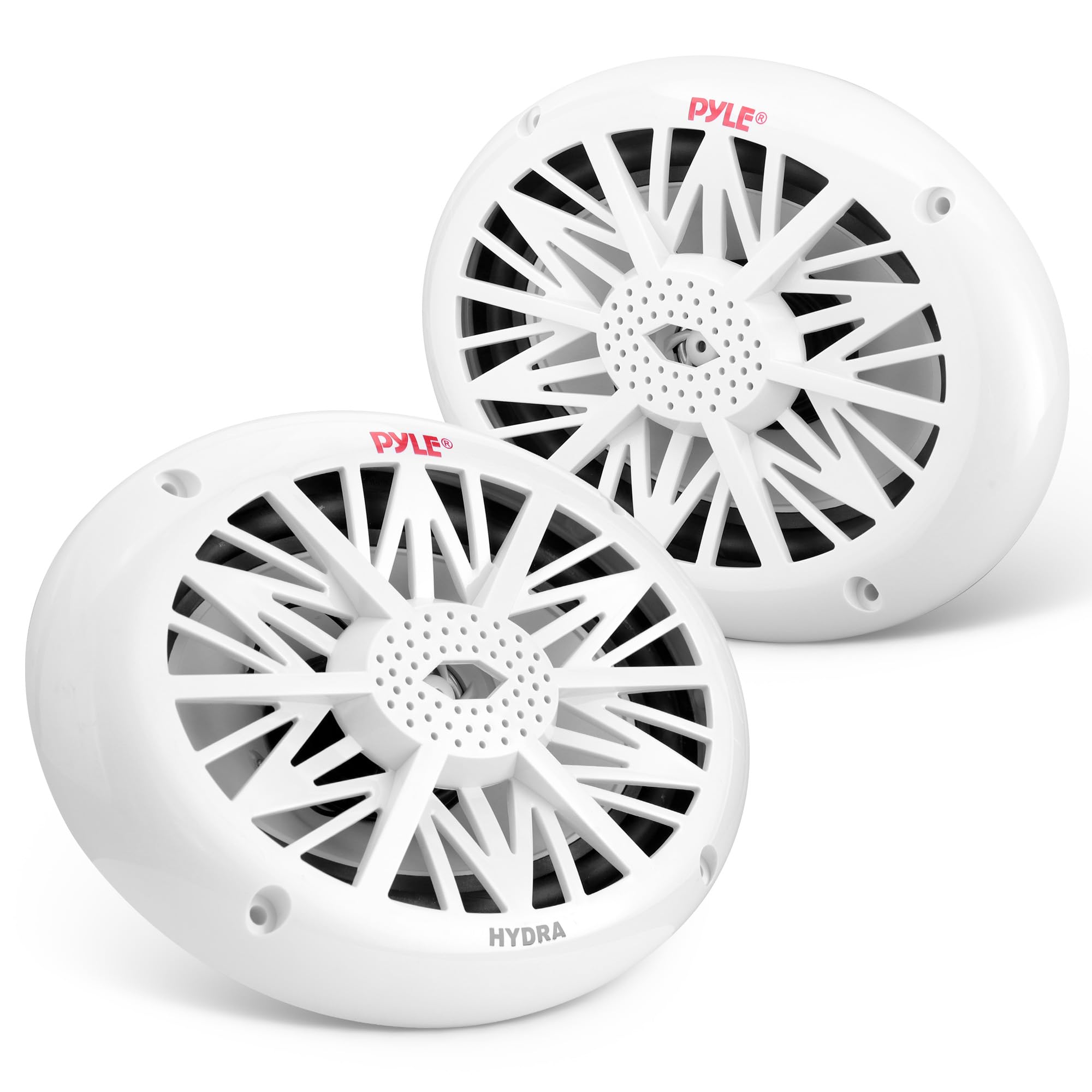 Pyle 6x9 Inch Dual Marine Speakers - 2 Way Waterproof and Weather Resistant Outd