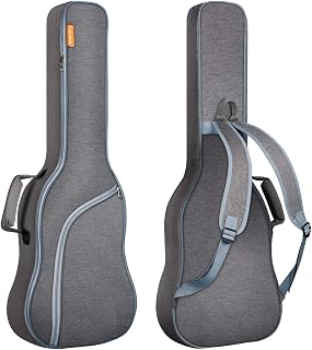 CAHAYA Electric Guitar Bag 6 mm Padded Electric Guitar Bag Gig Bag Soft Guitar Bag with One Front Pocket Suitable