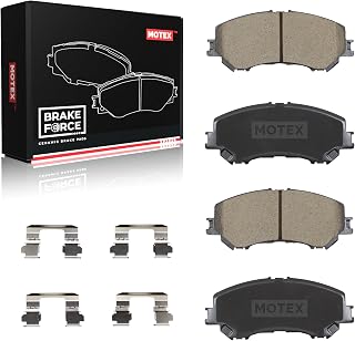 MOTEX Front Brake Pads BFC1363 Compatible with 2008-2020 Cadillac Escalade, 2015-2020 Chevy Suburban 2008-2018 Silverado 1500 2008-2014 Suburban 1500 08-20 Tahoe, 15-20 GMC Yukon XL 08-20 Yukon
