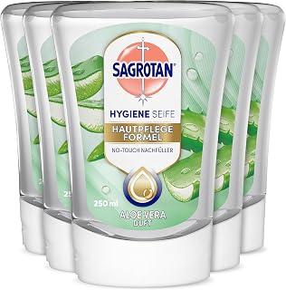 Sagrotan No Touch Hand Soap Refill Aloe Vera 250 ml (Pack of 5)