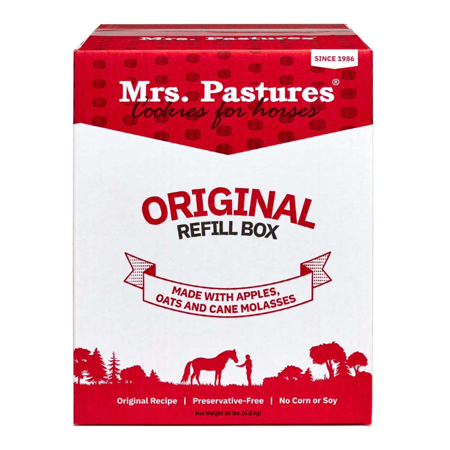 Mrs Pastures Cookies and Treats for Horses - Premium Horse Treats - Made with Ap