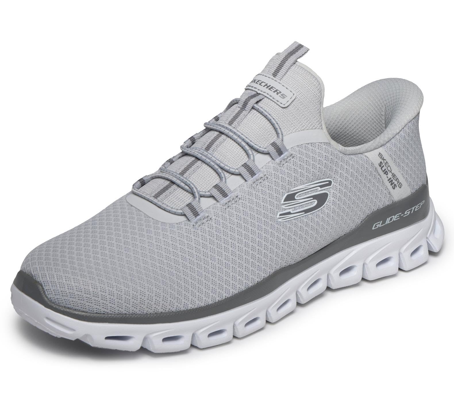 SKECHERS Men's Glide-step Noxus Hands Free Slip-in Sneaker Boot