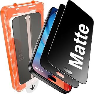 UniqueMe for iPhone 18 Pro Matte Privacy Screen Protector - 6.3 inch