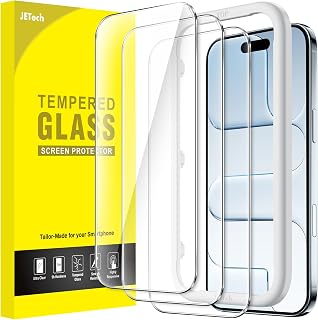 JETech Tempered Glass for iPhone Air, Pack of 3