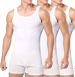 Smart Sir Men's Tank Top 3/5 Pack, 100% Cotton, Soft on the Skin