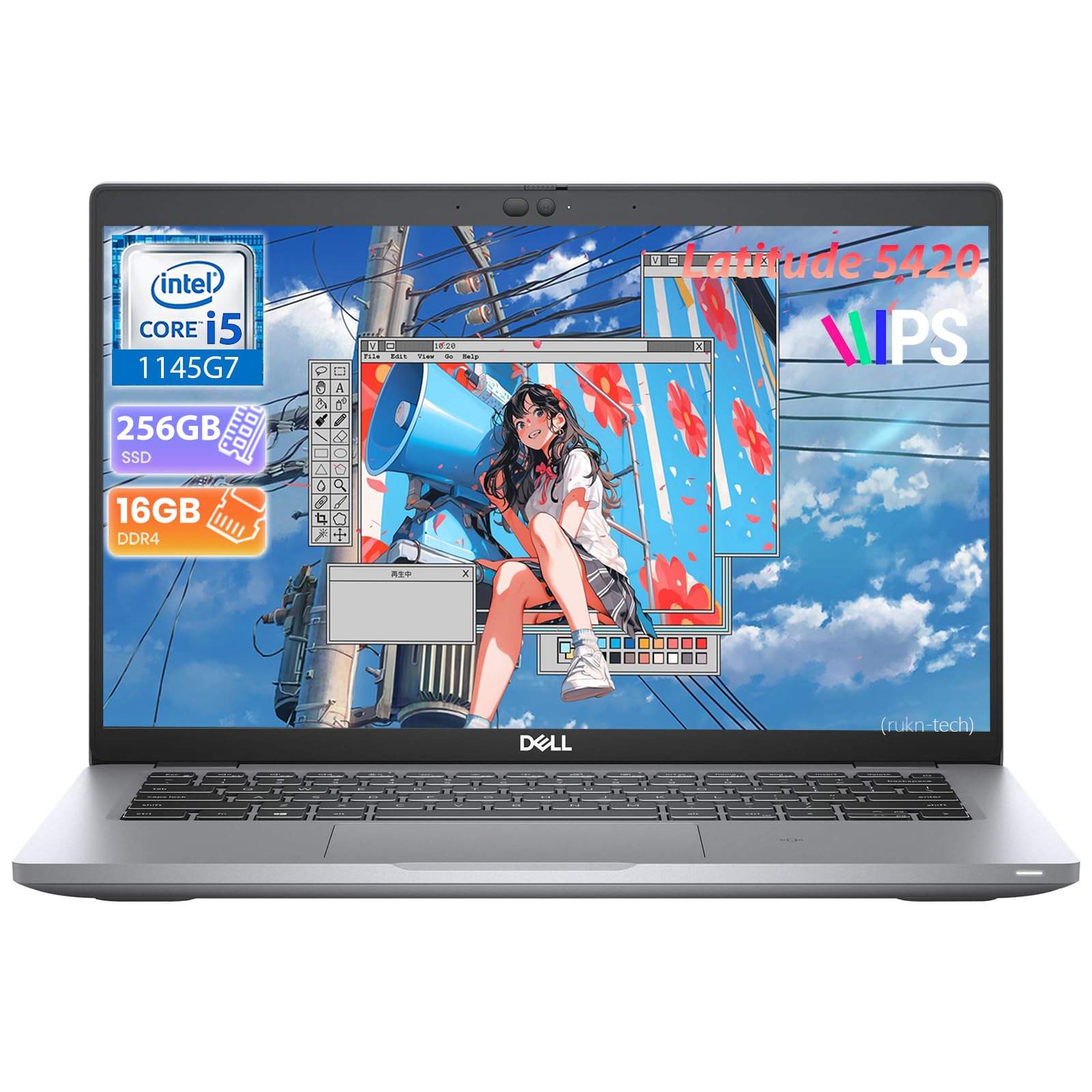 Dell Latitude 5420 14" 16GB 256GB SSD Core™ i5-1145G7 2.6GHz WIN11P, Silver (Ren