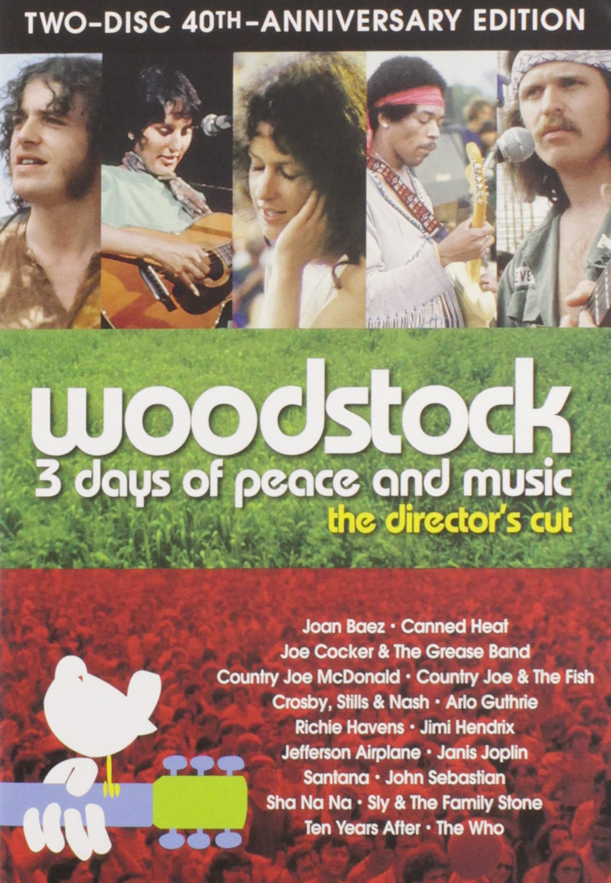 Woodstock 3 Days of Peace and Music Director's Cut 40th Anniversary Special Edit