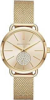 Michael Kors Portia Women's Watch, Stainless Steel Bracelet Watch for Women