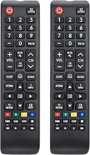 (Pack of 2) Universal Remote for Samsung TV Remote, Replacement for All Samsung Smart TV LED QLED UHD LCD HDTV Frame Curved 4K 8K 3D Series TV