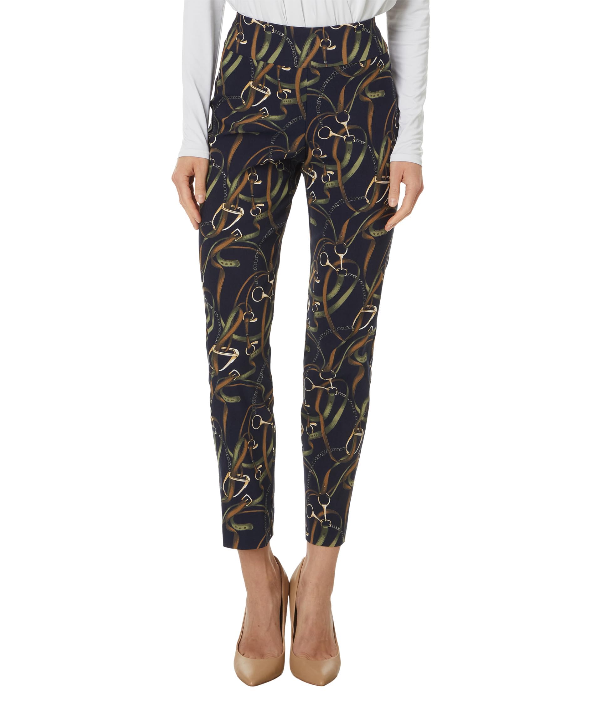 Krazy Larry Pull On Ankle Pants
