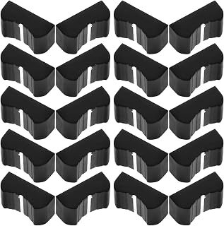 20pcs Black Fader Caps for Console Mixer Slider Knobs