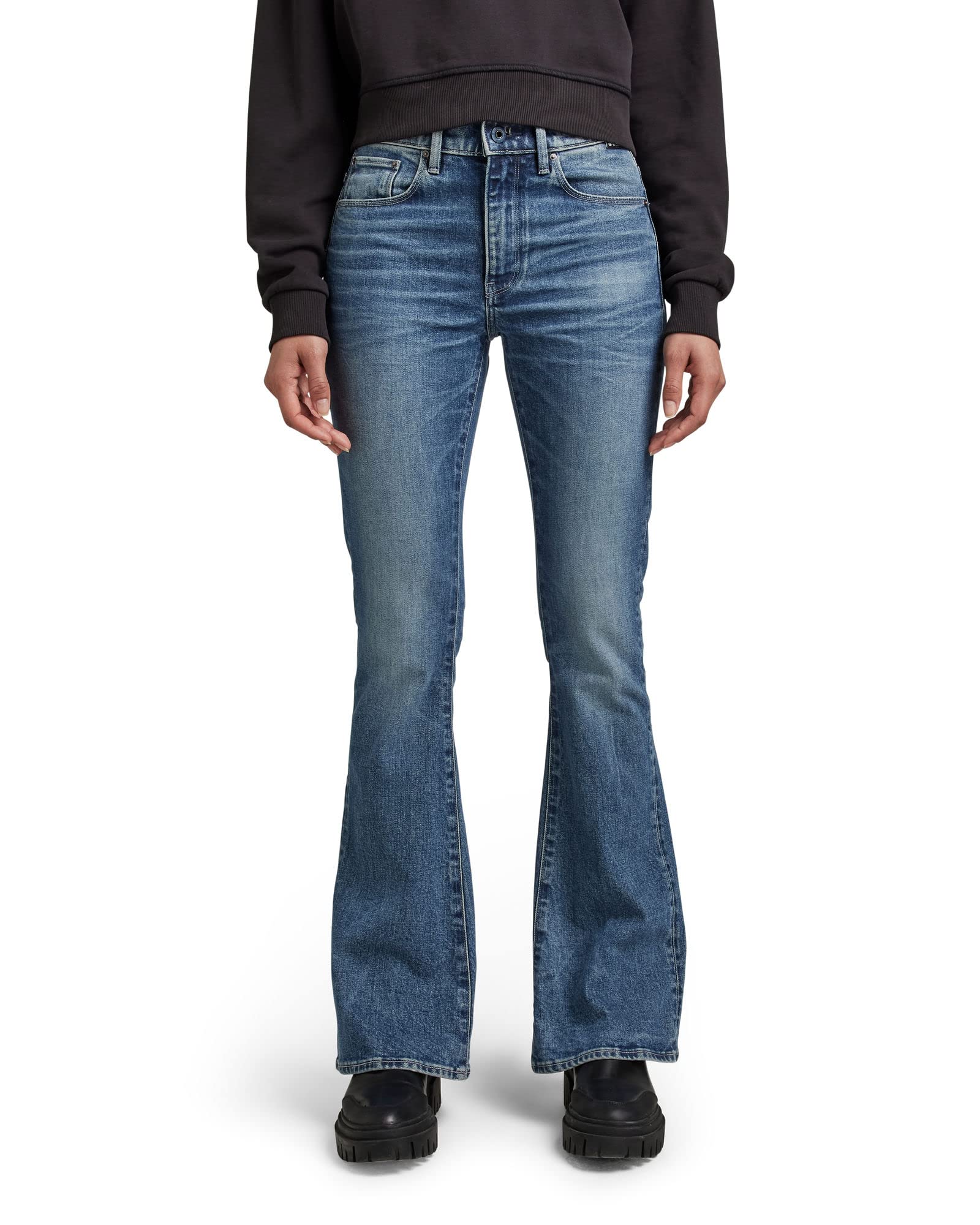G-Star Women's 3301 Flare Jeans