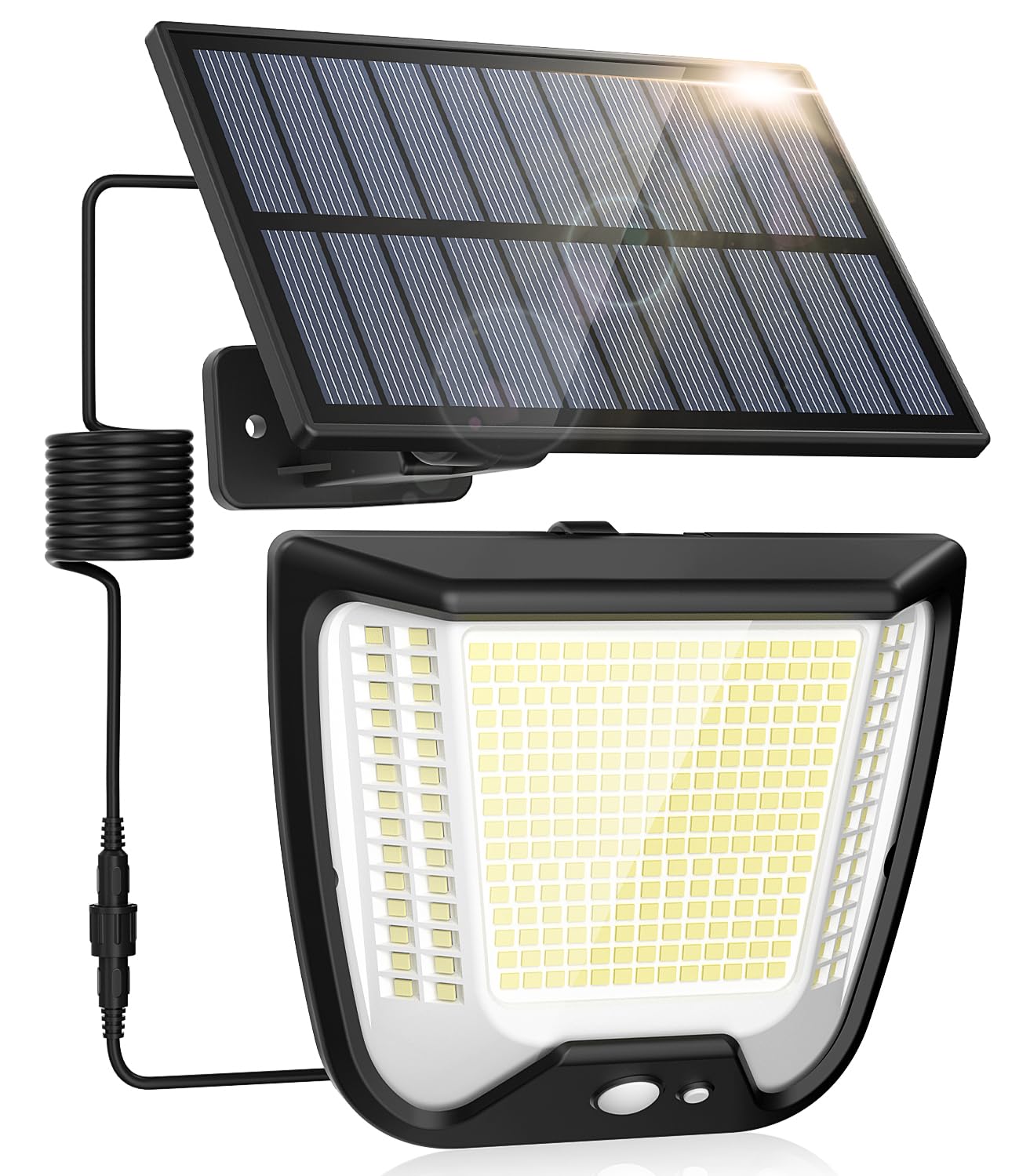 Outdoor Solar Powered Security Lights - 288 LED Solar Outdoor Garden Light | 3 M