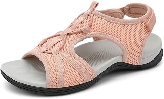 UBFEN Womens Comfort Hiking Sandals, Outdoor Lightweight Sport Footwear