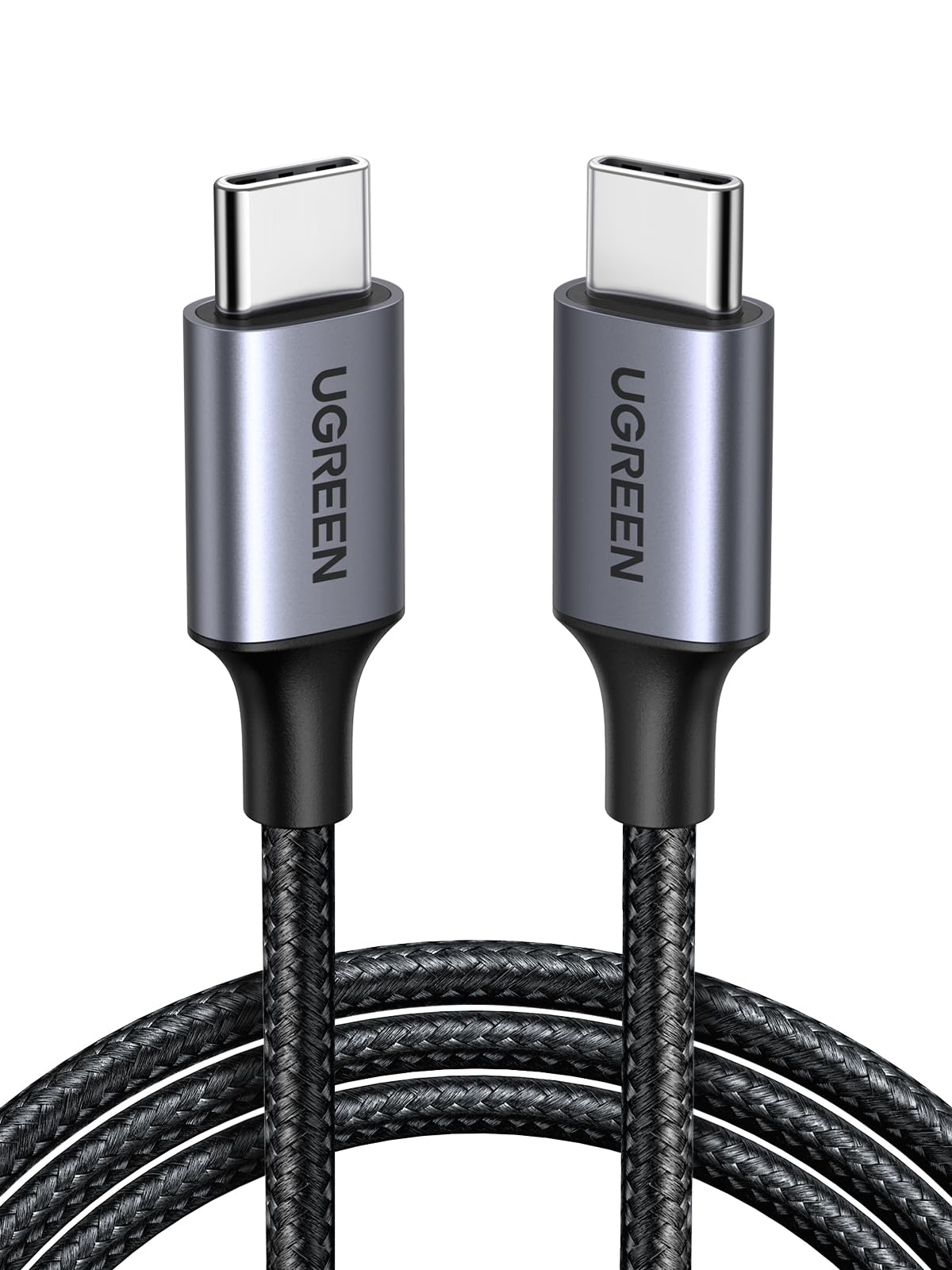 UGREEN USB C Cable 60W Quick Charge PD3.0 (1M) | Type C Nylon Braided, Compatibl